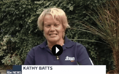 Kathy completes challenge after friend’s death