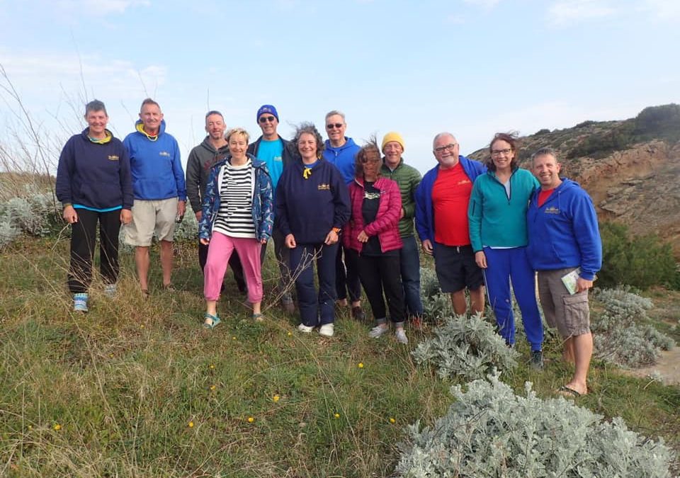 26 hours of swimming in a water temperature of 15.1c